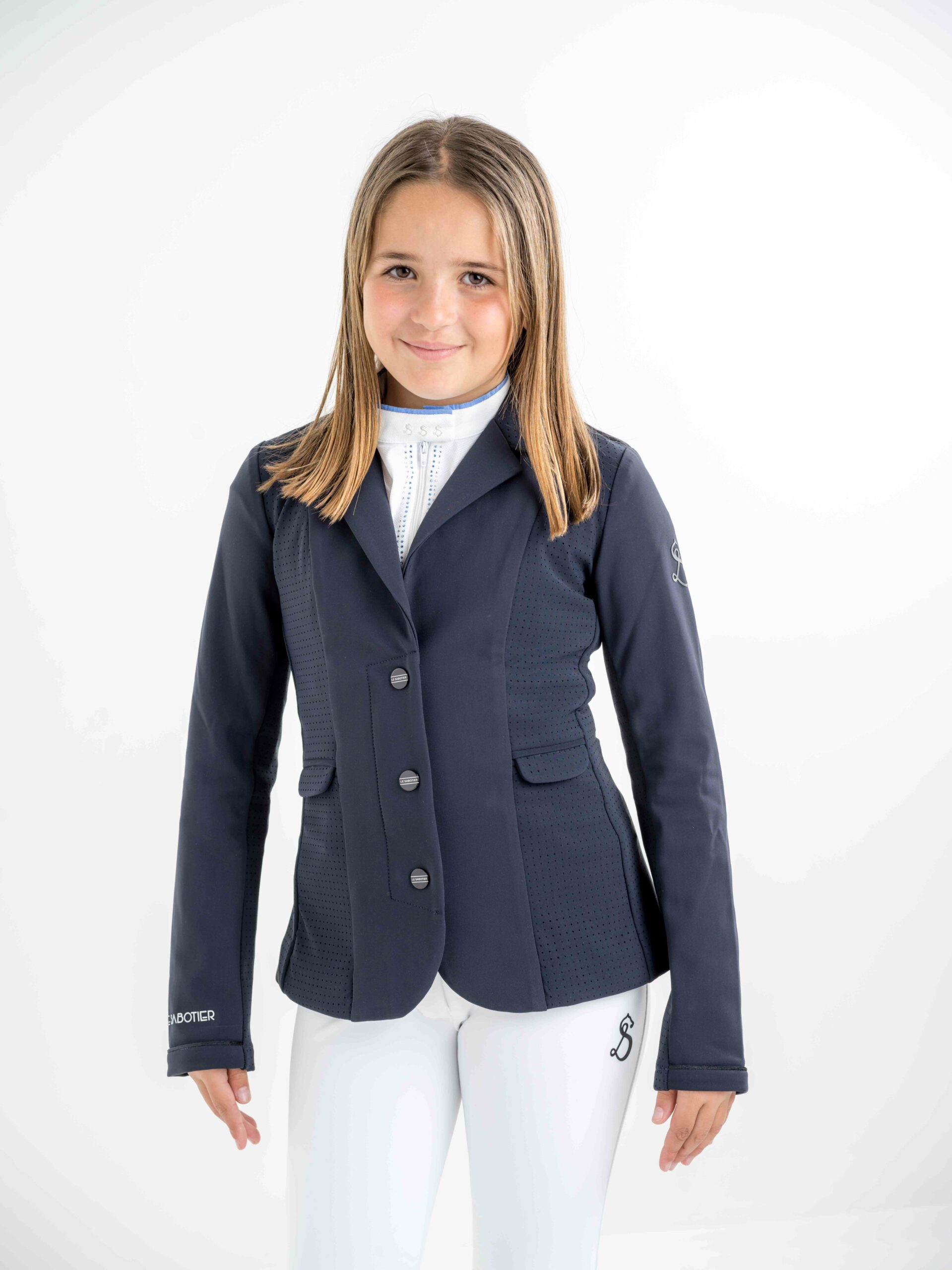 Veste fille Mini Agatha Bleu Nuit