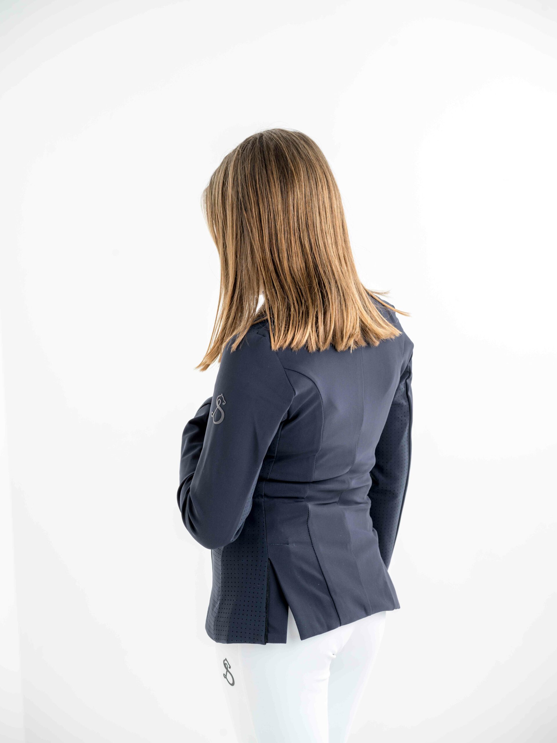 Veste fille Mini Agatha Bleu Nuit – Image 3