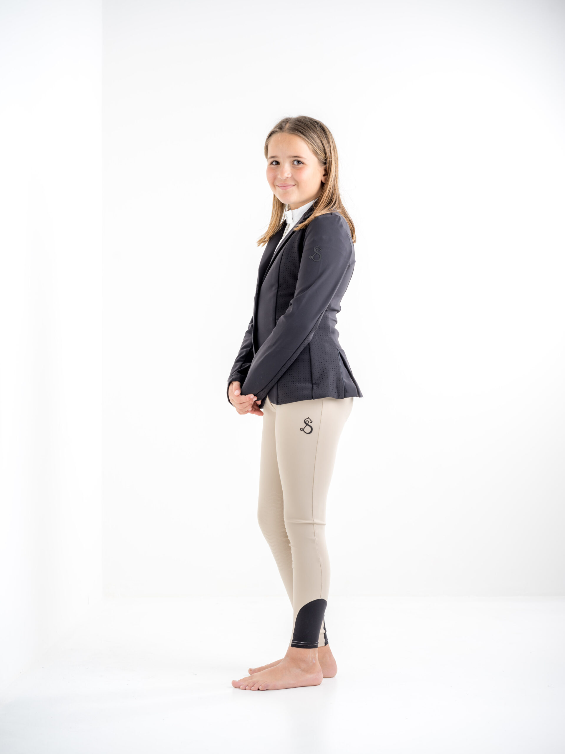Veste fille Mini Agatha Noir – Image 2