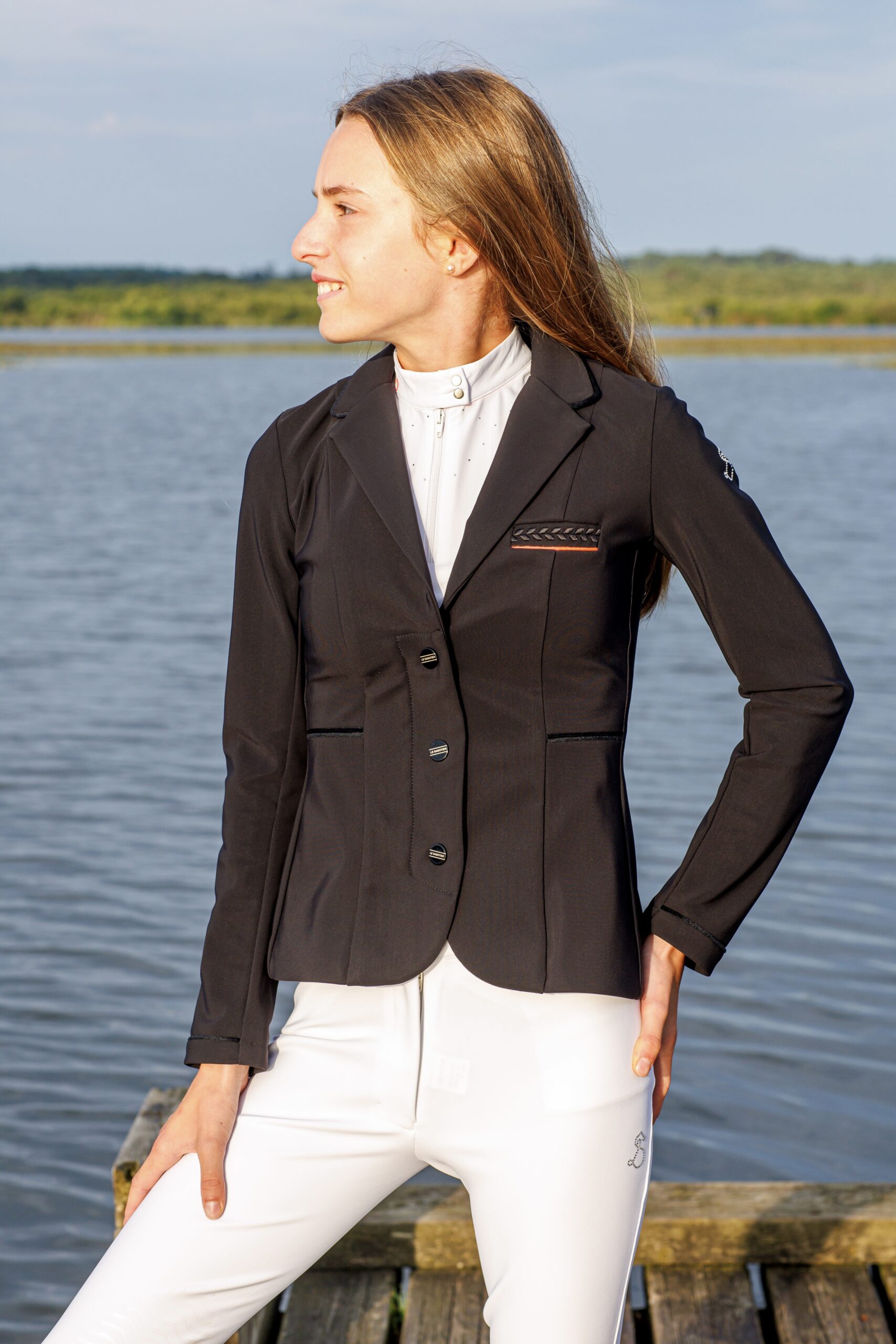 Veste fille Mini Judith Noir